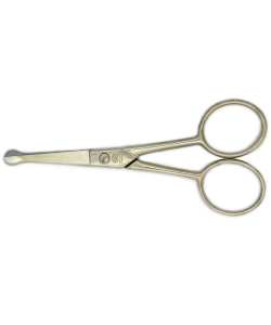 TESOURA NARIZ ORELHAS BARUFFALDI AÇO CARBONO 10CM