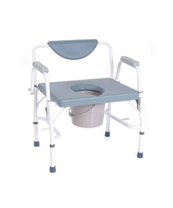 CADEIRA SANITÁRIA/BANHO BARIÁTRICA 4 EM 1 (290kg) RH780