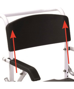 CADEIRA SANITÁRIA/ BANHO RODA 24" RS847