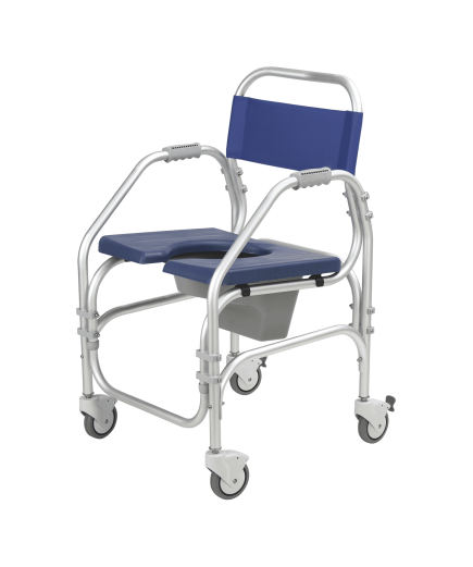 CADEIRA DE BANHO E SANITÁRIA PACIFIC COM RODAS