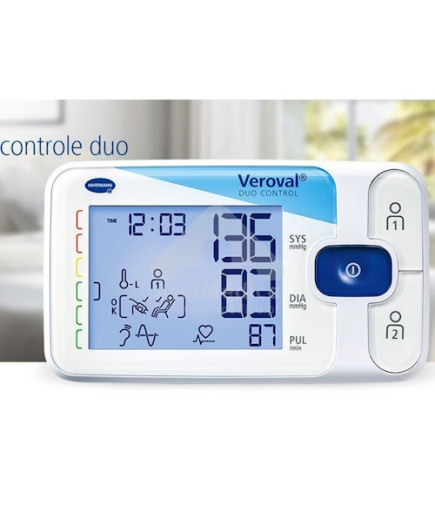 MEDIDOR DE TENSÃO ARTERIAL DE BRAÇO VEROVAL DUO CONTROL